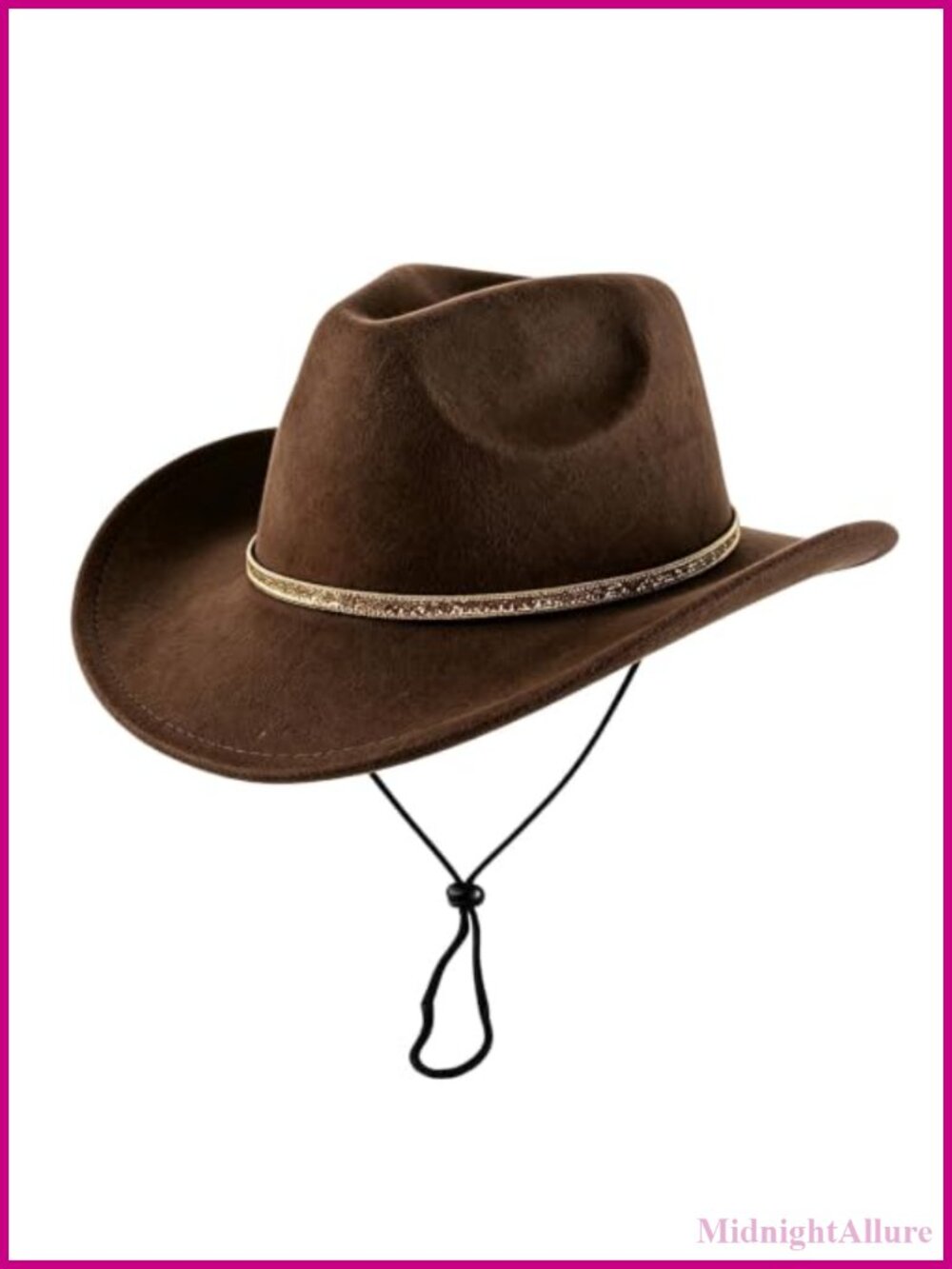Western Cowboy Hat Wide Brim Cotton Polyester Women Men